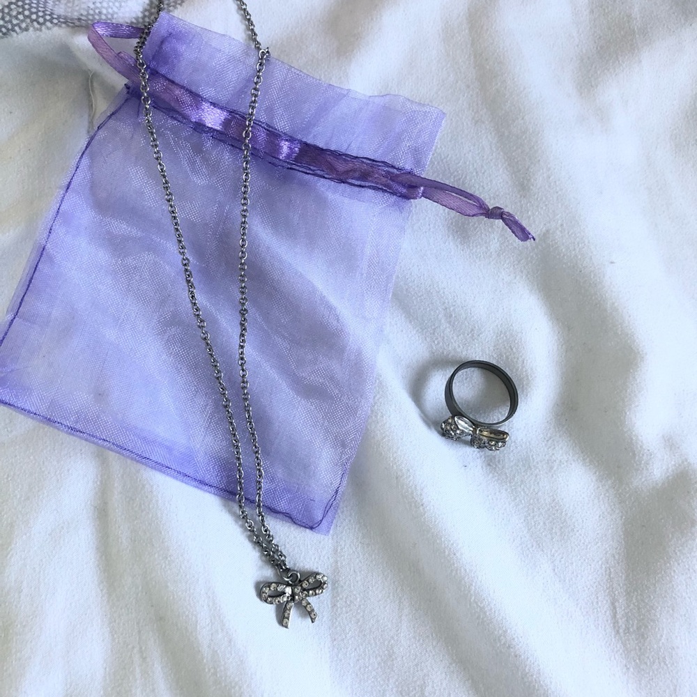 Necklace and ring set